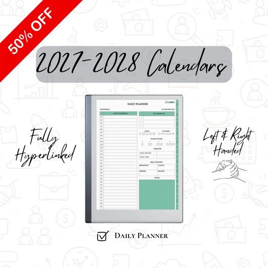 2027-2028 Daily Planner