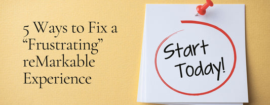 5 Ways to Fix a “Frustrating” reMarkable Experience (Based on Real User Complaints)