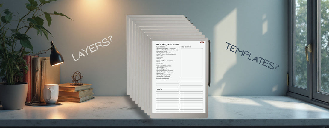 Still Confused About reMarkable Templates and Layers? Let’s Fix That 💭✨