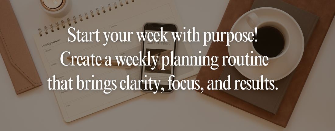 How to Create a Weekly Planning Routine with Your Paper Tablet