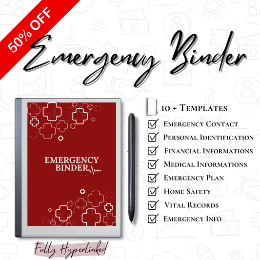 Emergency Binder